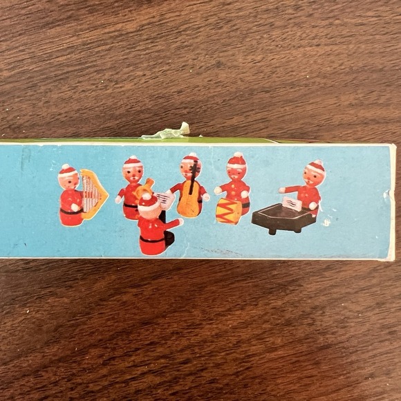 Dan Dee Imports 6 Pc Santa Band Set Made in Hong Kong w Box Vintage 1969 - Picture 9 of 9